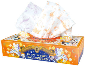 ハロウィンBOXティッシュ１２０Ｗ