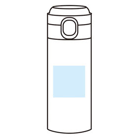 ワンプッシュ　真空保冷温ボトル300ml