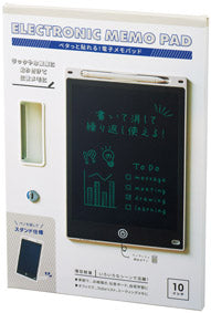 ペタっと貼れる！電子メモパッド　ラージ 　パッケージ