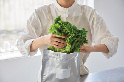 おいしく保存！アルミジッパーバッグ3枚組