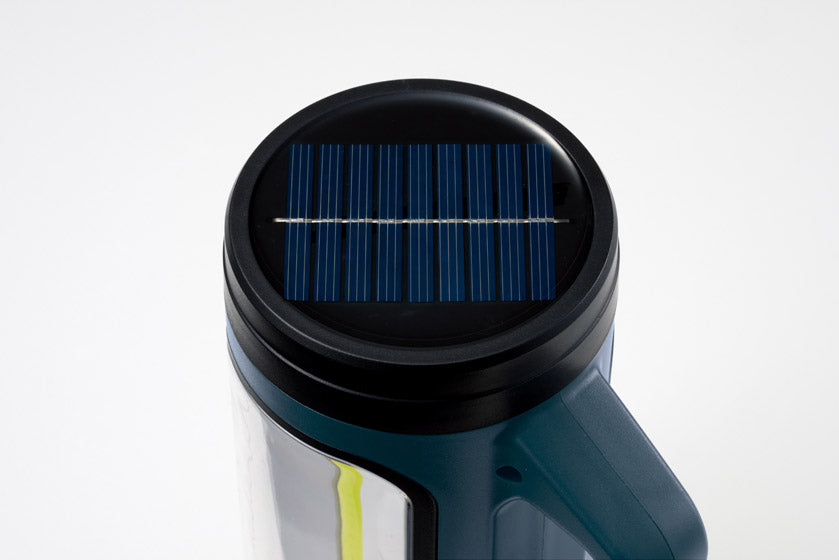 モシモニソナエル ソーラー充電多機能ライトのソーラー部分