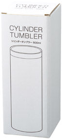 真空保冷温ｼﾘﾝﾀﾞｰﾀﾝﾌﾞﾗｰ 500ml(ﾎﾜｲﾄ)