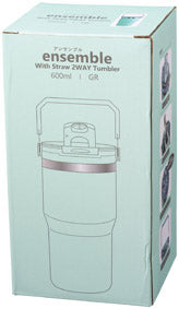 ｽﾄﾛｰ付2WAYﾀﾝﾌﾞﾗｰ600ml