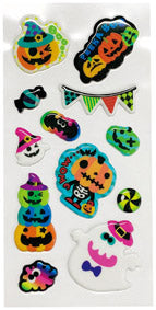 ハロウィンぷっくりミニシール