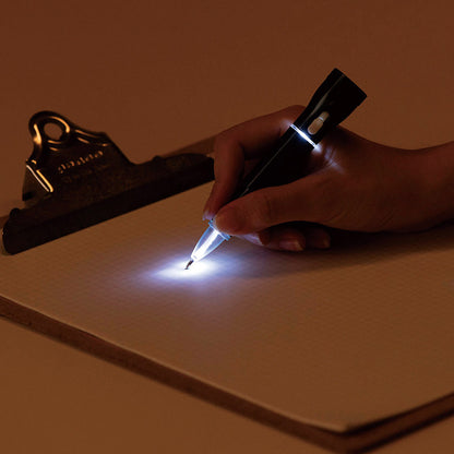 ボールペン付マルチLEDライト　使用イメージ