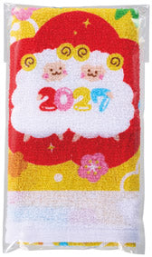 招福干支タオル未　霞　OPP袋入り
