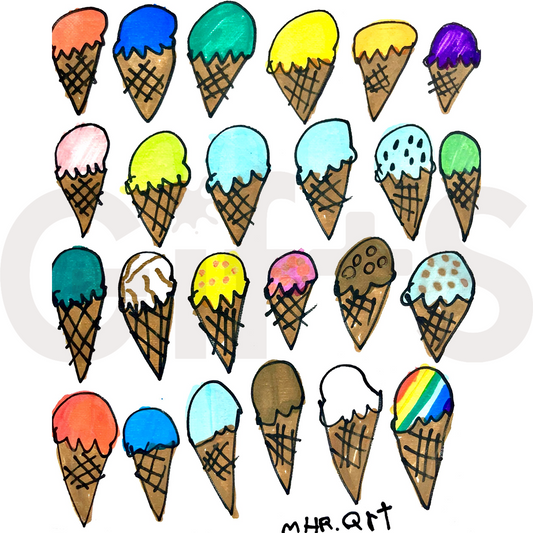 【GiftS】#42『アイスクリームの虹』MHR.art