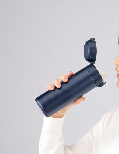 デイモ／ワンタッチ真空ステンレスボトル400ml
