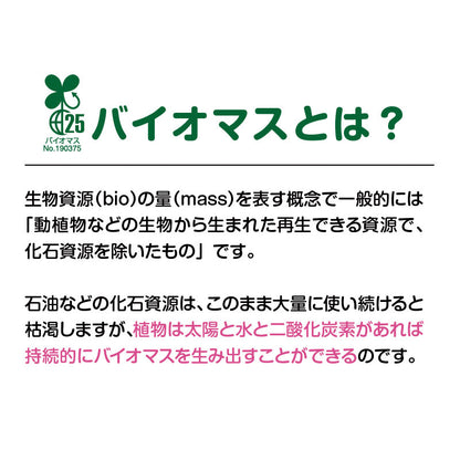 良いこといっぱいありますように ひつじさんバイオマス25％ポリ袋（5枚入り）
