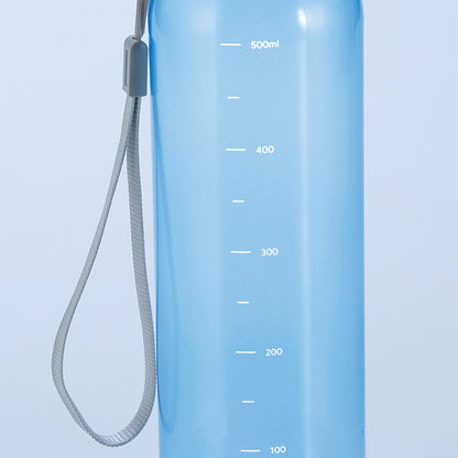 メモリ付きフロスティボトル550ml（ストラップ付き）のメモリ部分の画像