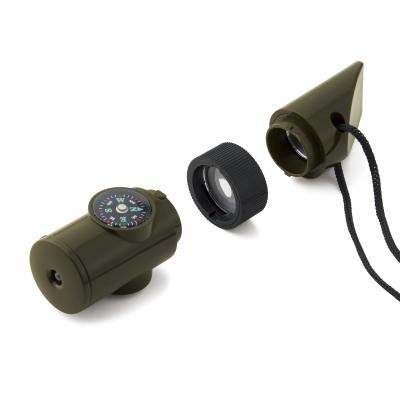 ７ｉｎ１多機能ホイッスルを分解した写真