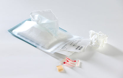 エチケットポケット付きティッシュケース