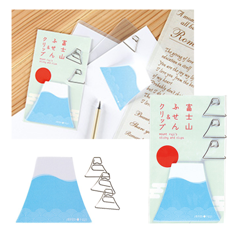 富士山ふせん＆クリップ