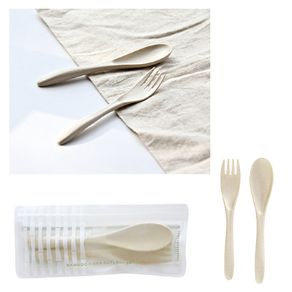 バンブーファイバーカトラリーセット