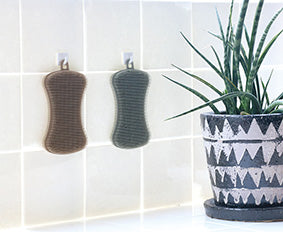 エコでソフトなシリコーンたわし