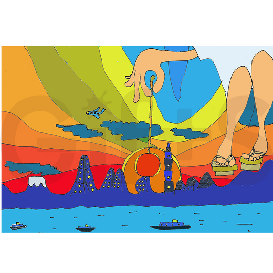 【GiftS】#78『『夕焼け』』工房はんど　toki