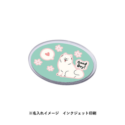 アクリルマグネット　オーバル