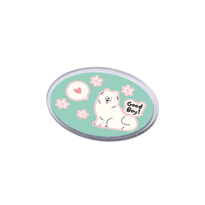 アクリルマグネット　オーバル