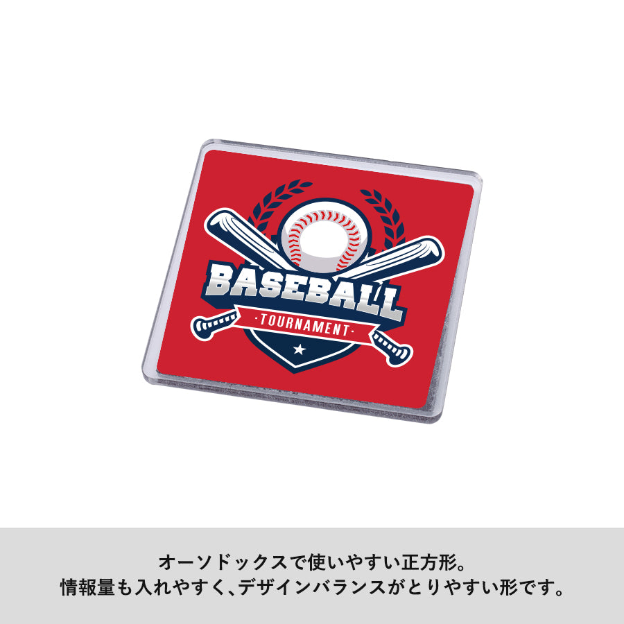 アクリルマグネット　スクエア