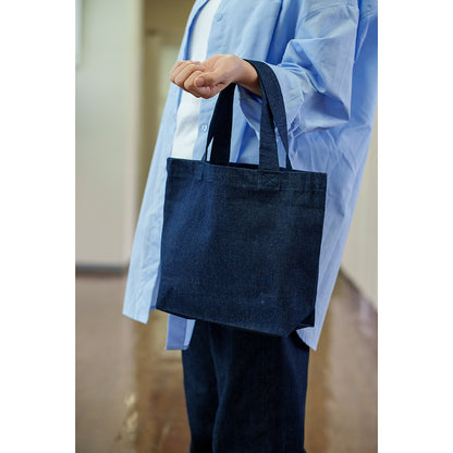 デニムミニトート