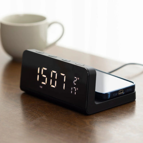 ワイヤレスチャージングクロック　全体