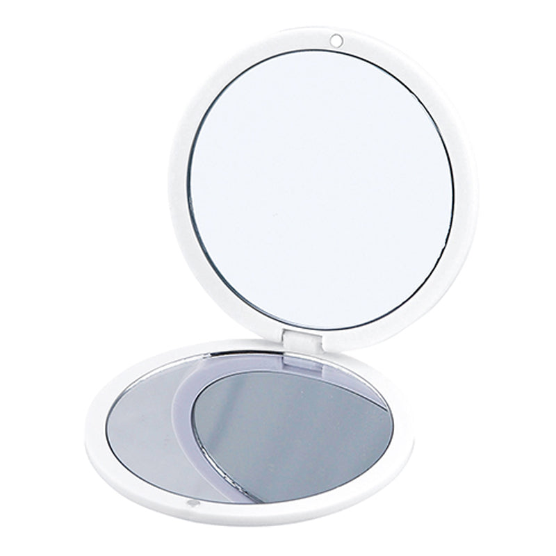 サークル ダブルコンパクトミラー　コンパクトを開いた状態