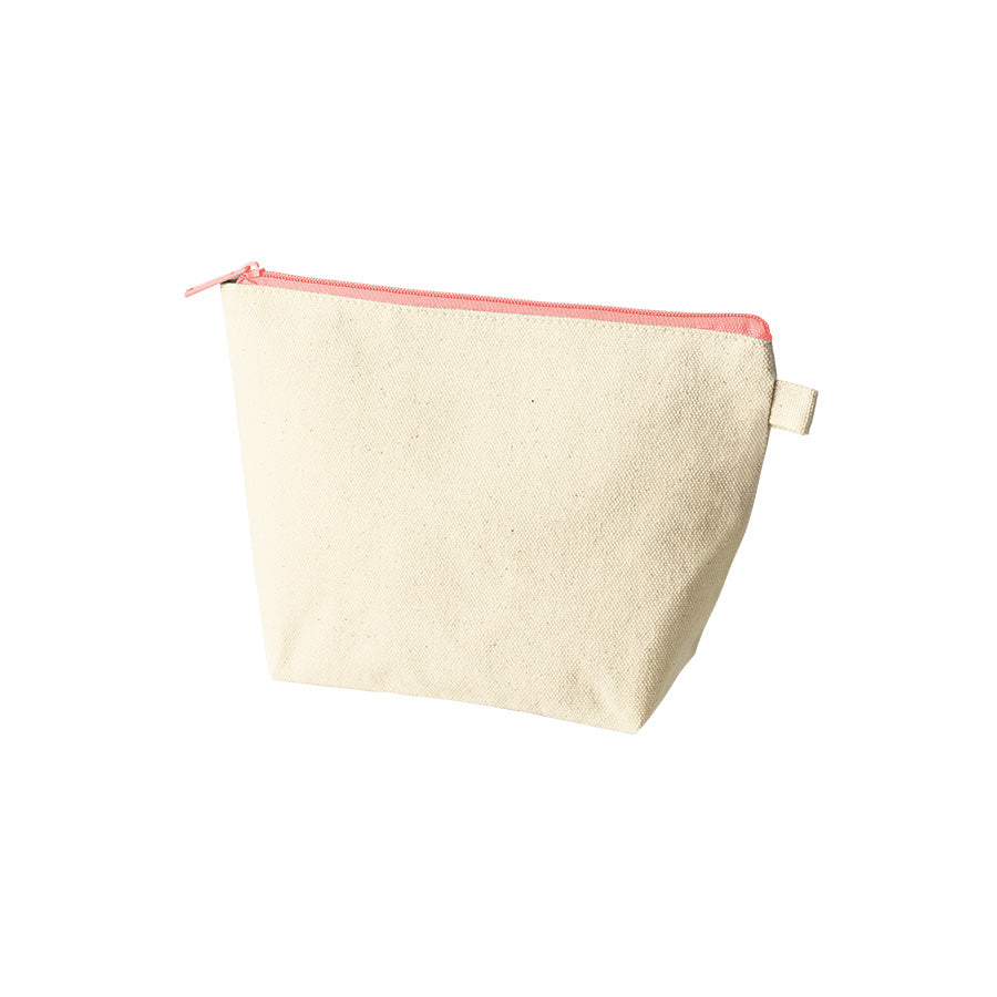 カラーファスナーキャンバスデイリーポーチ