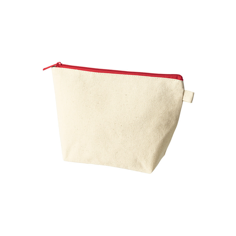 カラーファスナーキャンバスデイリーポーチ