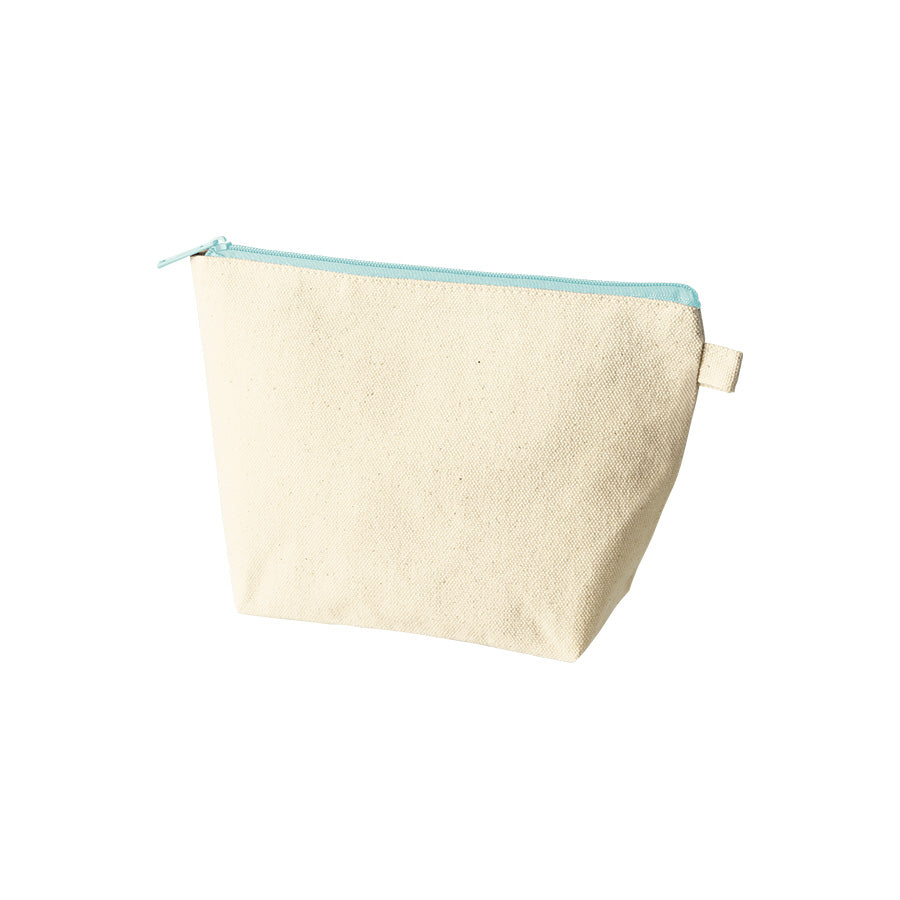 カラーファスナーキャンバスデイリーポーチ