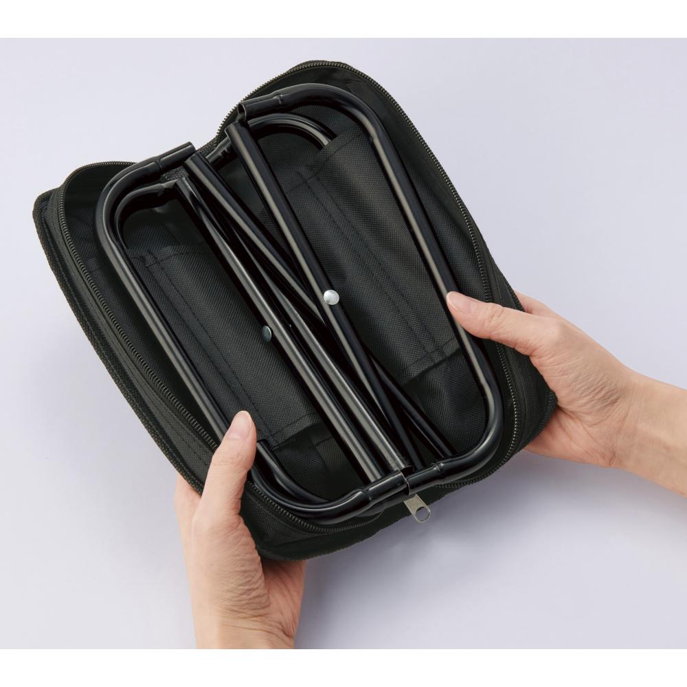 コンパクトチェアの畳んだ状態