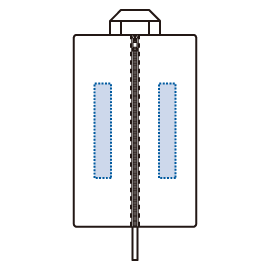 コンパクトになるシューズケース