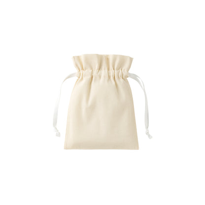 コットンカラーリボン巾着（S）