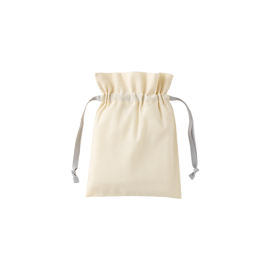 コットンカラーリボン巾着（S）