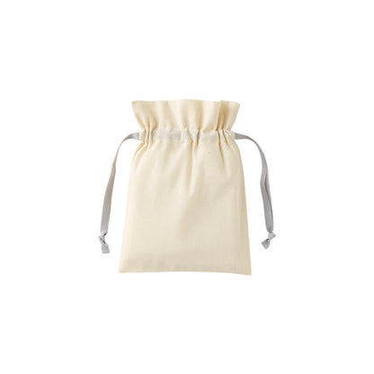 コットンカラーリボン巾着（S）