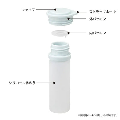 ステンレスケース付スティック氷のう