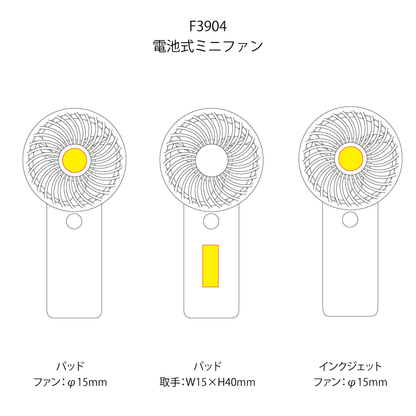 電池式ミニファン
