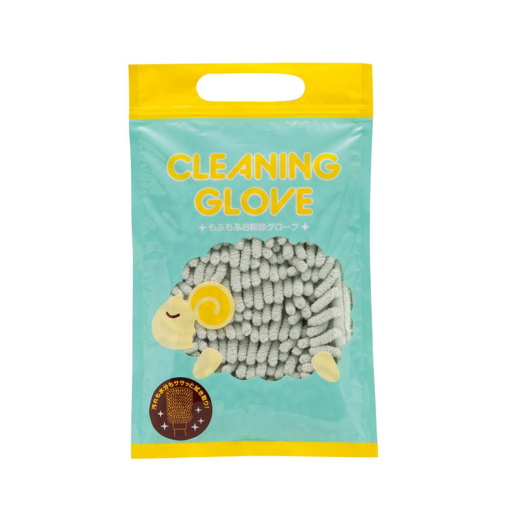 もふもふお掃除グローブ１個のパッケージ