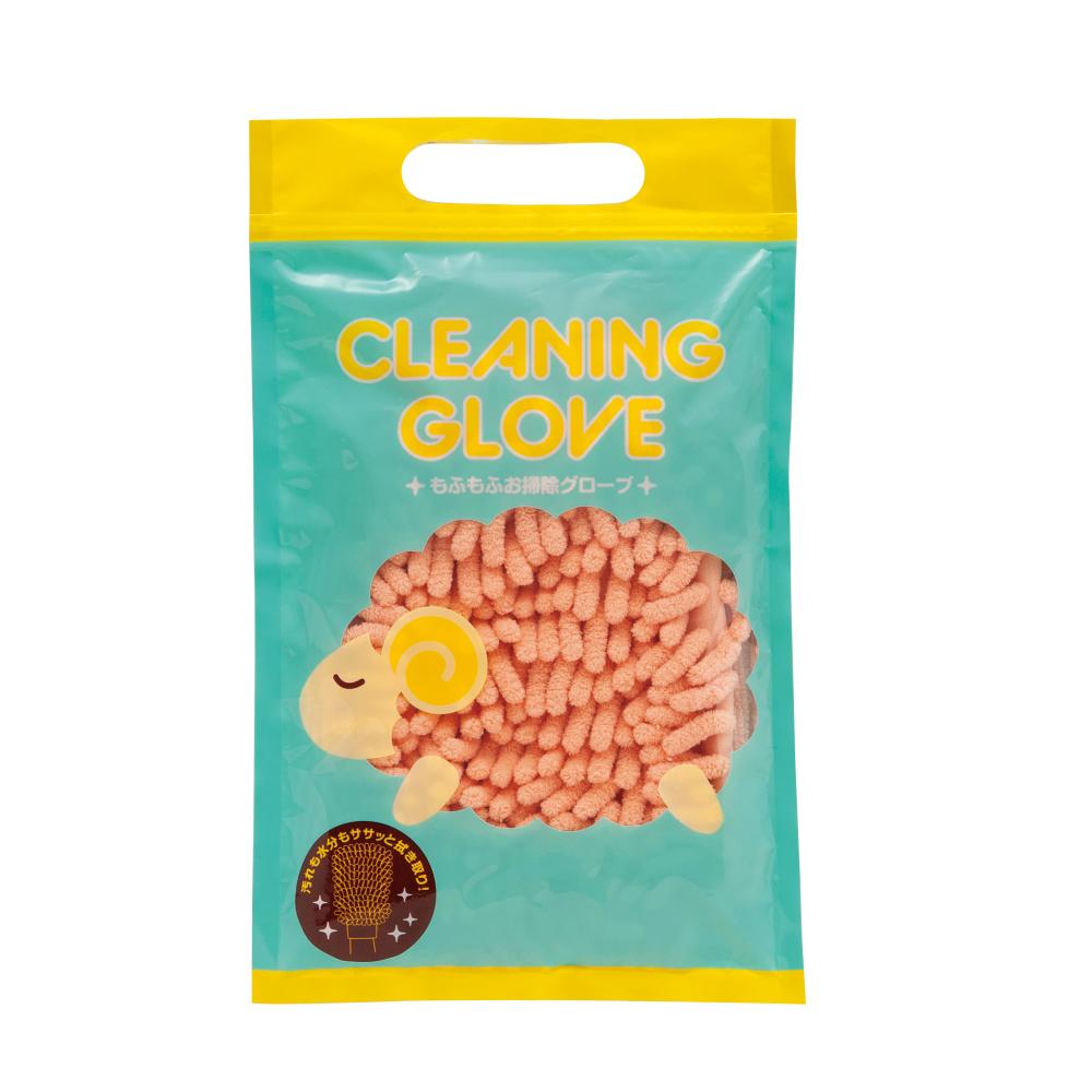 もふもふお掃除グローブ１個のパッケージ