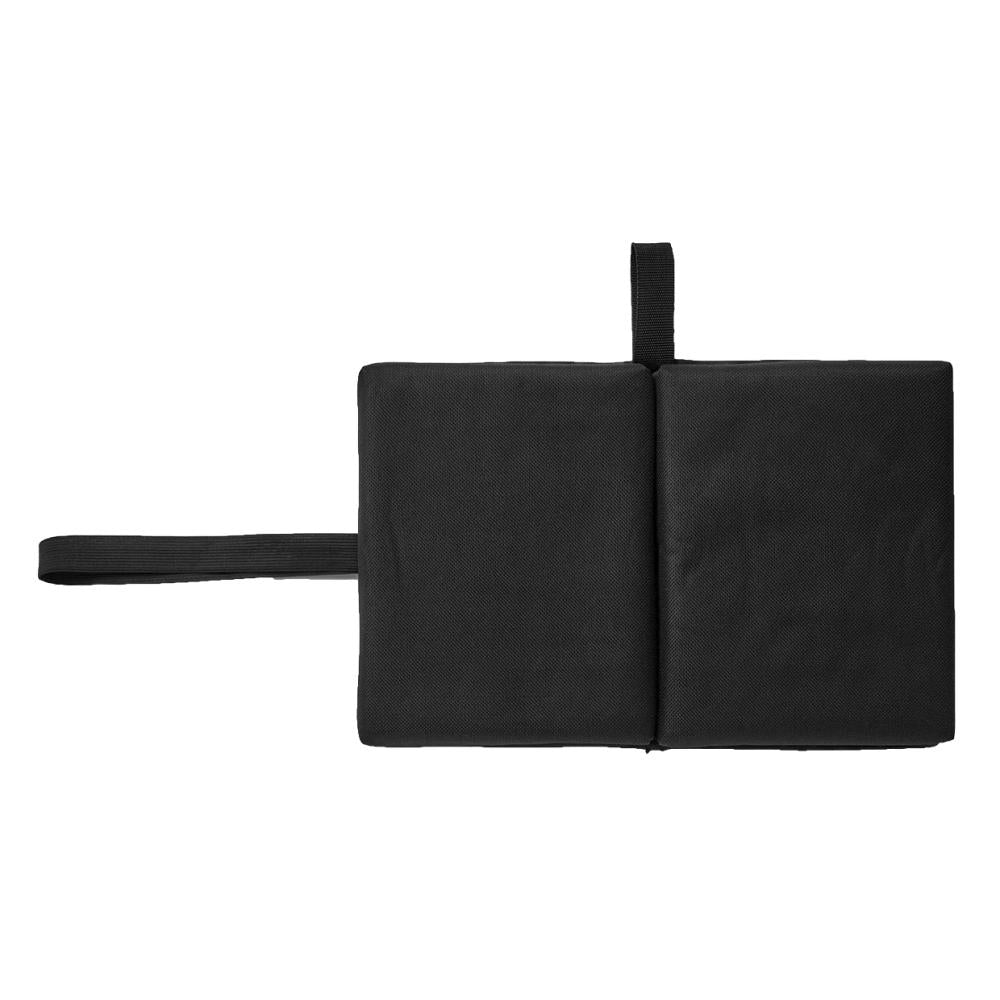 折りたたみクッションまくらを広げたイメージ