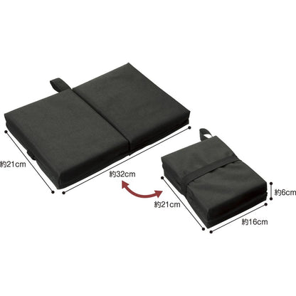 折りたたみクッションまくらのサイズ