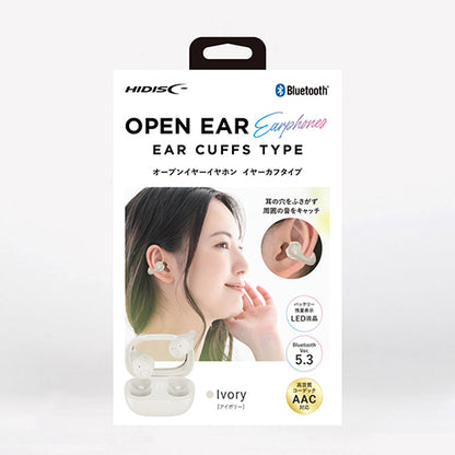 ワイヤレスイヤホン イヤーカフタイプ