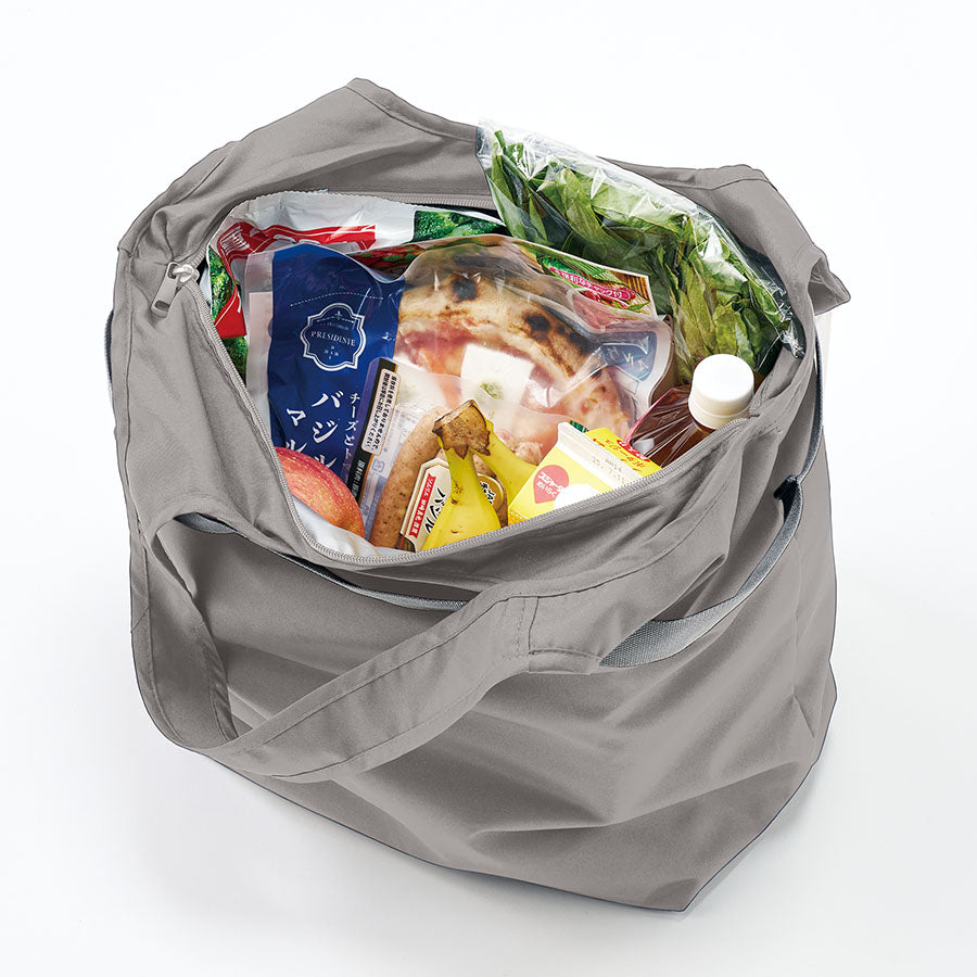 クルリト　セルフレジで使いやすいコンパクトクーラーマルシェバッグ