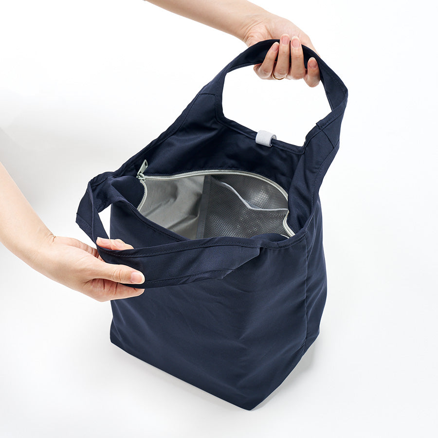 クルリト　セルフレジで使いやすいコンパクトクーラーミニマルシェバッグ