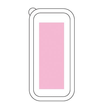 リル バンブー配合カトラリー3点セットのインクジェット印刷の印刷範囲