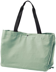 リル 再生PET保冷温ショッピングバッグのグリーンの画像