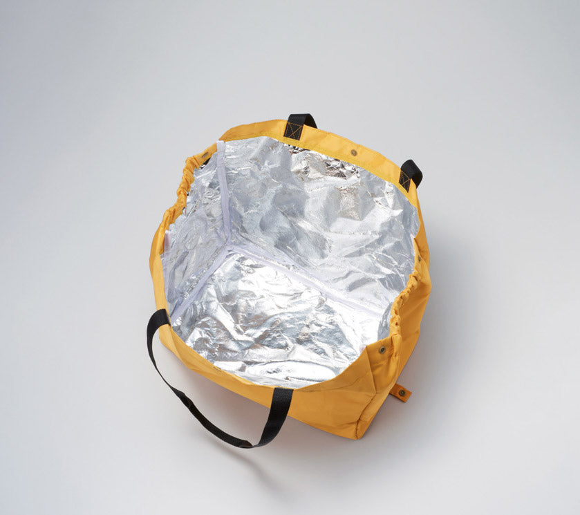 リル 再生PET保冷温ショッピングバッグを広げた画像