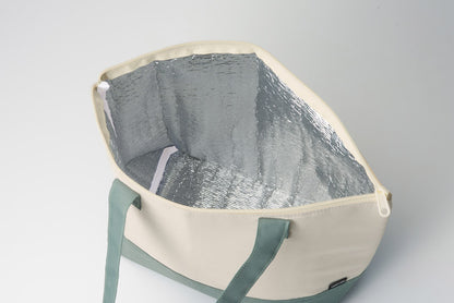 リル　再生PET保冷温トートバッグをひろげた画像