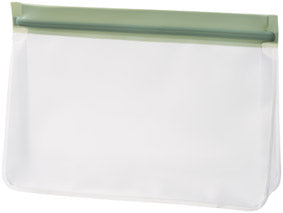 リル　繰り返し使えるジッパーバッグ２枚組の大