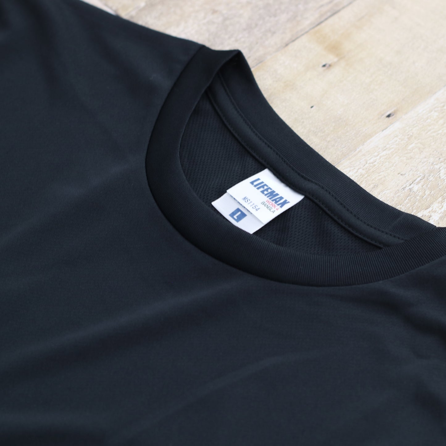 LIFEMAX 4.3オンス ドライTシャツ（ポリジン加工）ライフマックス