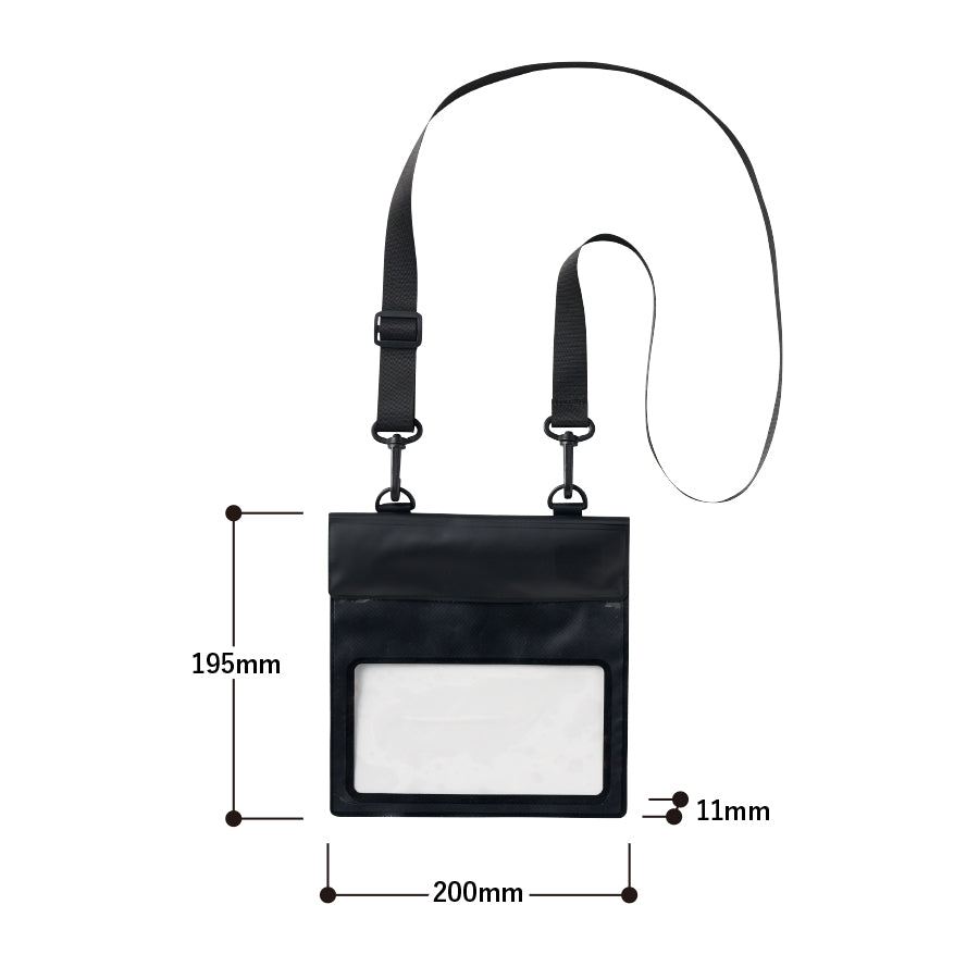 モバイルウォータープルーフサコッシュ